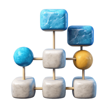 elegante minimalista cuántico algoritmo visualización con diagrama de flujo estructura alto resolución png