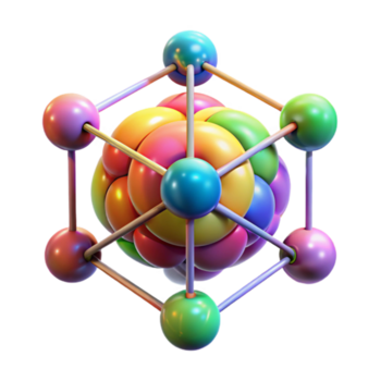 maravilloso contemporáneo cuántico algoritmo visualización con diagrama de flujo estructura auténtico png