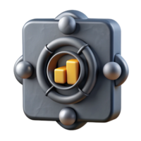 dramatic rustic Quantum Communication Efficiency Icon Gray Chart Cutout Element authentic png