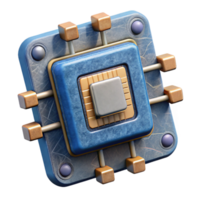 magnificent abstract Quantum Computer Hardware Components Cutout with Detailed Labels high resolution png