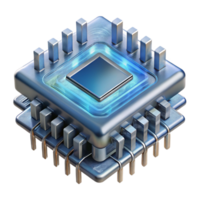 elegant rustic Quantum Computing Processor Complex Structure Transparent Background high quality png