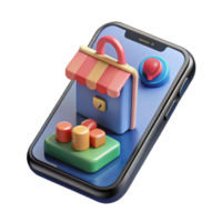 vibrant classic Realistic 3d Smartphone Showing Ar Game Interface Transparent Background genuine png