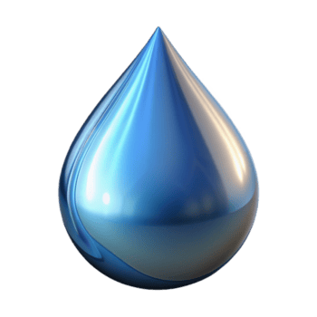 großartig traditionell realistisch Wasser fallen ausgeschnitten mit Reflexionen hoch Qualität png