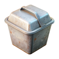 dramatic artistic Recyclable Takeout Container with Clear Lid Transparent Background professional png