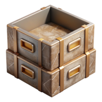 magnificent classic Recycled Cardboard Box Storage Organizer Transparent exclusive png