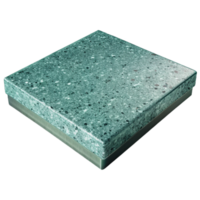 elegant abstract Recycled Glass Countertop Polished Finish Isolated high quality png