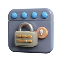 magnificent modern Secure Website Login Form with Gray Input Fields Isolated authentic png