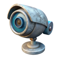 serene minimalist Security Camera Rotating View Cutout Isolated high resolution png
