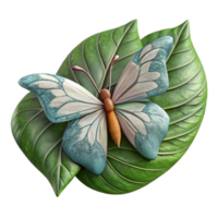 stunning abstract Single Butterfly on a Flower Transparent Background high resolution png