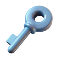 vibrant rustic Single Key on White Background Isolated professional png
