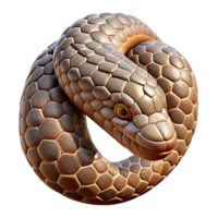 impressive minimalist Snake Skin Texture Cutout Element detailed png