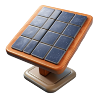 serene classic Solar Panel Cell Microscopic View Isolated Element png