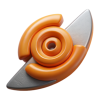 wonderful abstract Spiralizer Blade Close Up Cutout Transparent Background detailed png