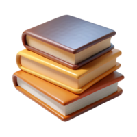 serene minimalist Stack of Books Hovering Neatly Cutout professional png