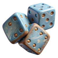 wonderful classic Surreal Dice with Missing Numbers authentic png