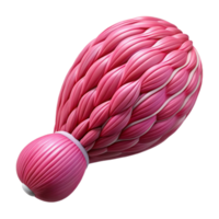 vibrant contemporary Synthetic Muscle Fiber Microscopic View Transparent Background high quality png