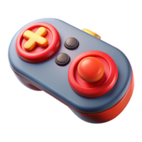 serene traditional Virtual Game Controller with Red Buttons Isolated authentic png