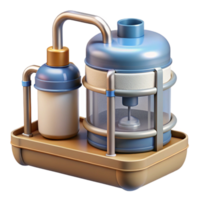 extraordinary rustic Water Purification System Diagram Isolated Element genuine png