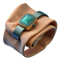 impressive creative Wearable Tech Sensor on Fabric high quality png