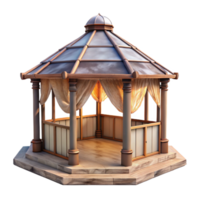 impressive minimalist Weather Responsive Pavilion Transparent Background png