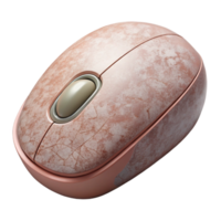 magnificent rustic Wireless Mouse Ergonomic Design Isolated on Transparent Background premium png