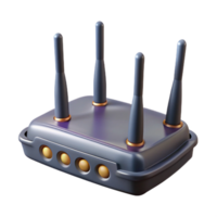 wonderful traditional Wireless Router Multiple Antennas Transparent Background authentic png