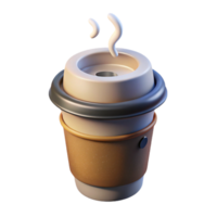 stunning minimalist Zero Gravity Coffee Cup Steam Isolated original png