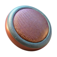 elegant rustic Sequin Patch Round Shaped Closeup Transparent Background exclusive png