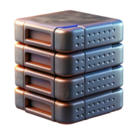 extraordinary rustic Server Rack Side View Transparent Element premium png