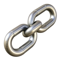 extraordinary artistic Silver Chain Isolated Element high resolution png
