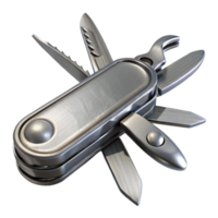 serene classic Silver Multi Tool Open Isolated professional png