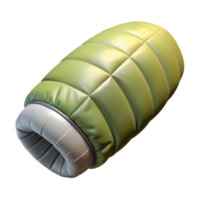 serene traditional Sleeping Bag with Compression Sack Isolated high resolution png