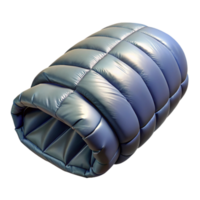 wonderful abstract Sleeping Bag Zipped Up and Ready for Storage Transparent Background professional png