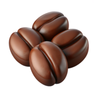 magnificent modern Small Batch Coffee Beans Dark Roast Isolated high quality png