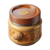 extraordinary classic Small Batch Peanut Butter Jar with Lid Cutout png