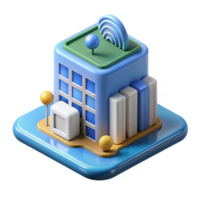 magnificent rustic Smart Building Management System Interface Isolated genuine png