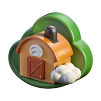 impressive vintage Smart Farm Sensor Data on Cloud Server Transparent Background original png