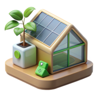 magnificent minimalist Smart Greenhouse Monitoring System Element png