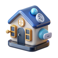 impressive traditional Smart Home Technology System Transparent Background high resolution png