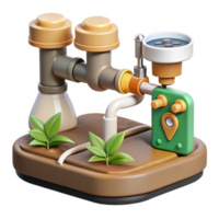 magnificent artistic Smart Irrigation System with Soil Moisture Sensors Cutout exclusive png