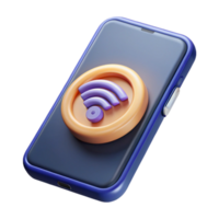 stunning artistic Smartphone with Wireless Charging Isolated Element genuine png