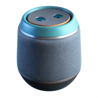 serene traditional Smart Speaker with Built-in Microphone Isolated on Transparent Background high resolution png