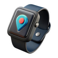 beautiful minimalist Smartwatch with Fitness Tracker App Transparent Background authentic png