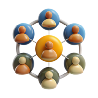 dramatic artistic Social Media Marketing Icon Transparent Background professional png