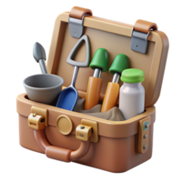serene classic Soil Analysis Kit with Tools Isolated original png