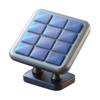 mooi rustiek zonne- paneel rangschikking kant visie transparant element professioneel png