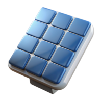 dramatic traditional Solar Panel Array Top View Transparent Element original png