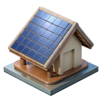 extraordinary modern Solar Panel Installation on Roof Transparent Background original png