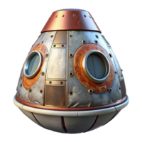 wonderful modern Space Capsule Heat Shield Ablation Transparent Background premium png