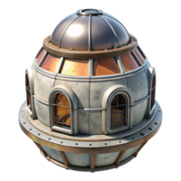 beautiful classic Space Station Cupola Observation Module Cutout with Panoramic View detailed png